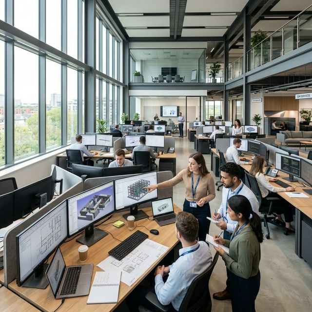 JJ Global Engineering Team at work